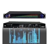 2-Channel Stereo Amplifier with 31-Band Graphic Equalizer, Automatic Noise Reduction, 10 Preset Effects, Independent High/Mid/Bass Adjustments for Live Performances