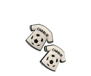 2 Charlie Shoe Charms For Crocs & Jibbitz Wristbands