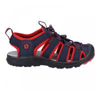 (2 (Children's), Navy/Red) Marshfield Kids Navy/Red Boys Closed-Toe Sandals