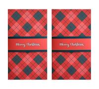 2 Christmas Card Book, Christmas Card Booklet, Pull Out Keepsake Booklet, Holiday Cards Organizer Book, for Kids Adults Holiday Birthday School Party Celebration Gathering
