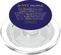 2 Chronicles 7 14 If My People Who Are Called By My Name PopSockets PopGrip for MagSafe