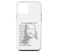 2 Chronicles 7:14 KJV Christ Jesus God Will Heal Their Land Case for iPhone 12 mini