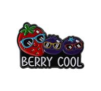 2. Citrus Lapel Pins Vibrant Watermelon Strawberry Designs Alloy Accessories Funny Gifts Watermelon Cats Lapel Pin Lovely Animal Fruit Gifts