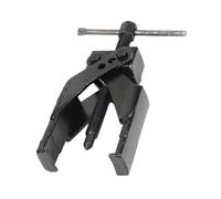 2-Claw Bearing Puller for Automotive Gear and Bearing Removal - Double-Jaw Lifting Device with Forged Cast Steel Construction, 140 x 70 mm, Black