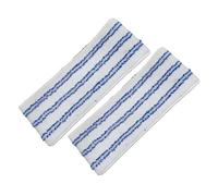 2 cleaning pads,Compatible for Polti-Vaporflexi, brush accessories parts microfiber mop cloth with scrubbing strips