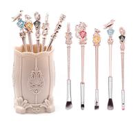 【2 Color Options】Harry Makeup Brushes Set for Women, Potter Makeup Gift Set, Magic Eye Shadow Eyeliner Blending Lip Brush - Brushes Holder Pot Not Included