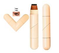 2 Colors Gel Eyeliner Stamp Set, Winged Eyeliner Stamp, Double-Ended Eyeliner Pen, Waterproof Smudge Proof Long Lasting Liquid Eye Liner, Cat Eye Wing Stamp for Beginners & Women, All Day Wear Makeup