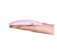 2 Colors Nail Dryer, Nail Curing Lamp, Portable Nail Lamp Manicure Tool 6w Leds with Timer Setting Auto Sensor Manicure Pedicure Gel Nail Starter Kit for Gel Nail Polish (pink)