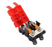2 Compartment Midi Fuse Holder Car Copper Distributor Boat Motorhome Caravan Camper Midi Fuse Box with 30A 60A 100A Fuses