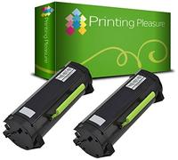 2 Compatible Laser Toner Cartridges for Lexmark MS317 MX317 MS417 MS517 MS617 DN MX417 MX517 MX617 DE | 51B2000 51B00A0 2,500 Pages