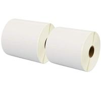 2 Compatible Rolls 100mm x 50mm White Direct Thermal Labels for Zebra GK420d GK420t GC420d GX420d GX420t GC420t GX430t GT800 LP2844 TLP 2844 Citizen CL-S521 CL-S621 CL-S631 (1000 Labels per Roll)