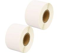 2 Compatible Rolls 35mm x 14mm White Direct Thermal Printer Labels (1000 Labels per Roll) for Zebra, Toshiba, Citizen, Eltron, Orion, UPS Label Printers