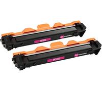 2 Compatible TN1050 TN-1050 Laser Toner Cartridges for Brother HL-1110 HL-1112 DCP-1510 DCP-1512 DCP-1610W DCP-1612W HL-1210W HL-1212W MFC-1810 MFC-1910W | 1,000 Pages