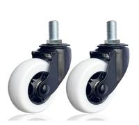 2 Complete Caster Wheel Premium Reliable Replacement for Razor Crazy Cart - 76mm x 30mm, Perfect Fit, Easy Installation, Compatible with Crazy Cart, Crazy Cart XL, Drift,CC & DLX. Part NO W25143461058