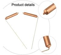 2 Copper Divining Rods Designed for Geological Prospecting and Treasure Hunting (A)
