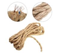 2 Core 3 Core 0.75 Mm² Vintage Hemp Rope Wire Copper Electrical Twisted Flexible Cable Braided Edison Retro Pendant Light Cords (Color : 3 cord, Size : 30m)