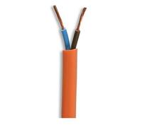 2 Core Orange Garden Flex - 1.0mm x 10 Metres