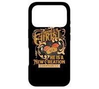 2 Corinthians 5 17 If Anyone is in Christ New Creation Bible Case for iPhone 17 Pro