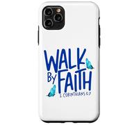2 Corinthians 5:7 - Walk By Faith Butterfly Graphic Case for iPhone 11 Pro Max