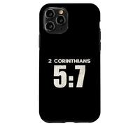 2 Corinthians 5:7 Walk by Faith Scripture Verse Case for iPhone 11 Pro