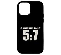 2 Corinthians 5:7 Walk by Faith Scripture Verse Case for iPhone 12 mini