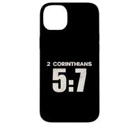 2 Corinthians 5:7 Walk by Faith Scripture Verse Case for iPhone 14 Plus