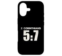 2 Corinthians 5:7 Walk by Faith Scripture Verse Case for iPhone 17