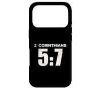 2 Corinthians 5:7 Walk by Faith Scripture Verse Case for iPhone 17 Pro