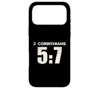2 Corinthians 5:7 Walk by Faith Scripture Verse Case for iPhone 17 Pro Max
