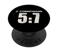 2 Corinthians 5:7 Walk by Faith Scripture Verse PopSockets Adhesive PopGrip