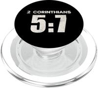 2 Corinthians 5:7 Walk by Faith Scripture Verse PopSockets PopGrip for MagSafe
