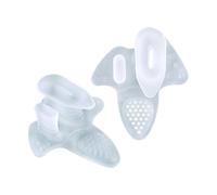 2 Count Flexible Bunions Splints With Massage Nodes And Airflows Holes For Standing Jobs Or Highly Impacts Activities Soft SEBS Toe Spacer