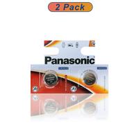 (2 Count ) Panasonic Specialist Lithium Coin Batteries CR2032