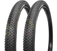2 COVERS 27.5 X 2.10 (54-584) 27.5 MOUNTAIN BIKE TIRES RIGID BICYCLE MTB BIKE