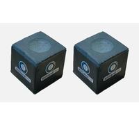 2 Cubes/PIECES of GREY Home, Pub, Club Pool Tables CUE TIPS CHALKS