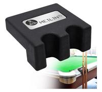(2 CUE) Pool Cue Holder, 4-Cue Portable Pool Stick Holder for Table, Weighted & Durable Billiard Cue Holder, Mini Stick Holder for Pool Cues
