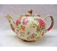 2 cup teapot in imari design by Heron Cross Pottery.