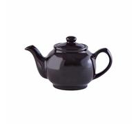 2-Cup Teapot - Small Ceramic/Glass Tea Pot for Loose Leaf, Herbal, Green, and Black Tea, Heat-Resistant and Compact for Home, Office, and Travel (Rockingham)