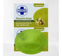 2× Curālēne | Glycerin Soap - For Clear & Glowing Skin | Enriched with Olive Oil | 100g(2 Pack) Each [Total 200g]