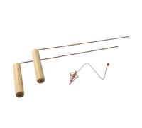 2 Detector Rods Copper Probe Dowsing Rods For Water Gold Finding Portable Metal Detecting Tool For Outdoor Treasure Hunting