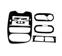 2 Din 9/10.1 Inch Car Dashboard ABS+PC Plastic Installation Trim Kit Radio Fascia Panel Frame For Renault For Clio 4 2012-2019(Frame cord canbus,10 inch 2012)