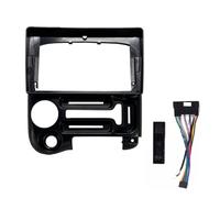 2 DIN 9 Inch For Hyundai For Santro For Atos For Prime 2003-2015 Car Android Radio Installation GPS Mp5 Fascia Panel Frame Car Radio Fascia(Frame LHD-cable-A)