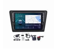 "2 Din Android 11 Autoradio for Rapid 2013-2016, 9" Touchscreen, Bluetooth, CarPlay, Android Auto, FM/AM Radio, 4G/5G WiFi, Mirror Link, DSP, Backup Camera"