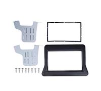 2 DIN Car Dash Mount Trim Kit, Stereo Radio Fascia Panel, Black ABS for OPEL 2010-2016 - Gapless Fitment, Durable Construction, GPS CD DVD Replacement
