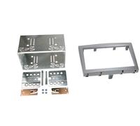 2-DIN Car Radio Bezel Mounting Frame Grey for Porsche Boxster TYP 987