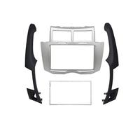 2 Din Car Radio Fascia Face Frame Dash Installation Trim Kit Stereo Fit For Toyota Yaris Vitz Platz 2005-2011 Frame Dash Panel Trim