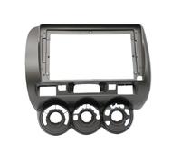 2 Din Car Radio Fascia For Fit For Jazz For City 2002-2008 Stereo Audio Player DVD Panel Dash Kit Frame Center Console Holder(LHD Fasica A)