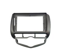 2 Din Car Radio Fascia For Fit For Jazz For City 2002-2008 Stereo Audio Player DVD Panel Dash Kit Frame Center Console Holder(RHD Fasica B)