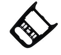 2 Din Car Radio Fascia Frame Adapter CD Panel Dash Trim Bezel For Renault For Logan For Sandero(Frame black)