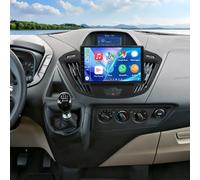 2 Din Car Stereo for Ford Transit Custom 2013-2021 with Wireless Carplay Android Auto, 9 Inch HD Touch Screen 2G+32G Android 14 Car Radio Receiver Head Unit w/GPS Bluetooth FM AM RDS SWC Backup Camera